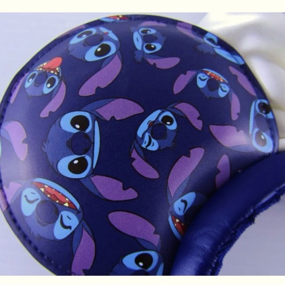 NWT Stitch All Over Print AOP Bow Ears Headband Disney Parks - Picture 7 of 8